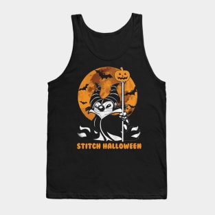 Stitchs halloween Tank Top